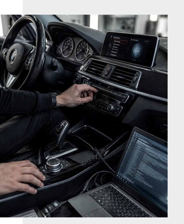 Русификация автомобилей BMW с адаптацией меню и функций в Дмитрах