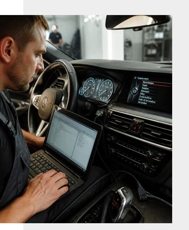 Русификация приборной панели BMW для авто в Дмитрах от компании