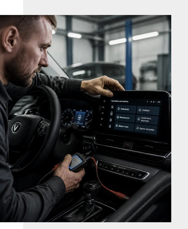 Русификация Changan CS55 и мультимедиа под ключ в Дмитрах