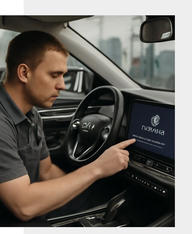 Установка приложений Changan и сервисов в авто в Дмитрах