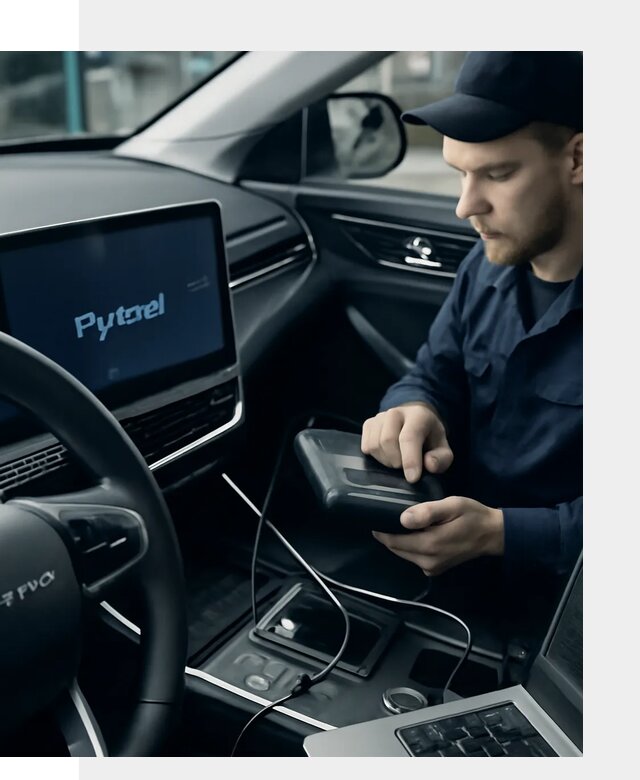 Русификация автомобилей Jetour с адаптацией меню в Дмитрах
