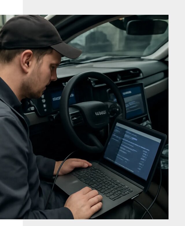 Профессиональная русификация автомобилей Lynk Co в Дмитрах