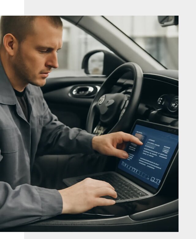 Русификация приборной панели автомобиля Lynk Co в Дмитрах
