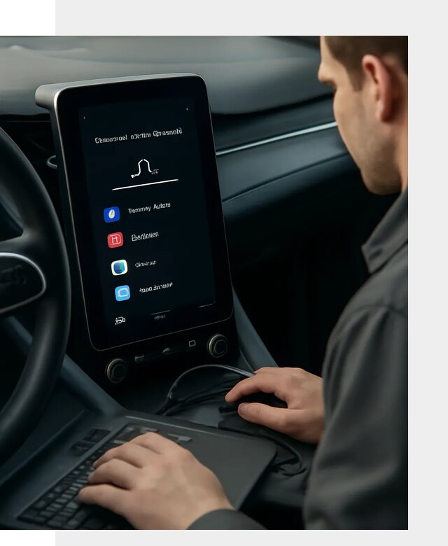 Установка приложений Lynk Co на автомобиль в Дмитрах