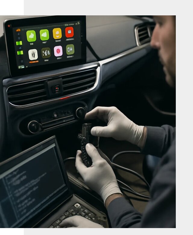 Активация Apple CarPlay в Дмитрах для штатной мультимедиа