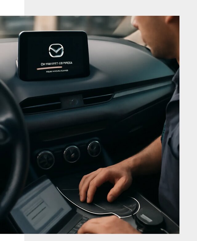 Установка приложений Mazda на мультимедийную систему в Дмитрах