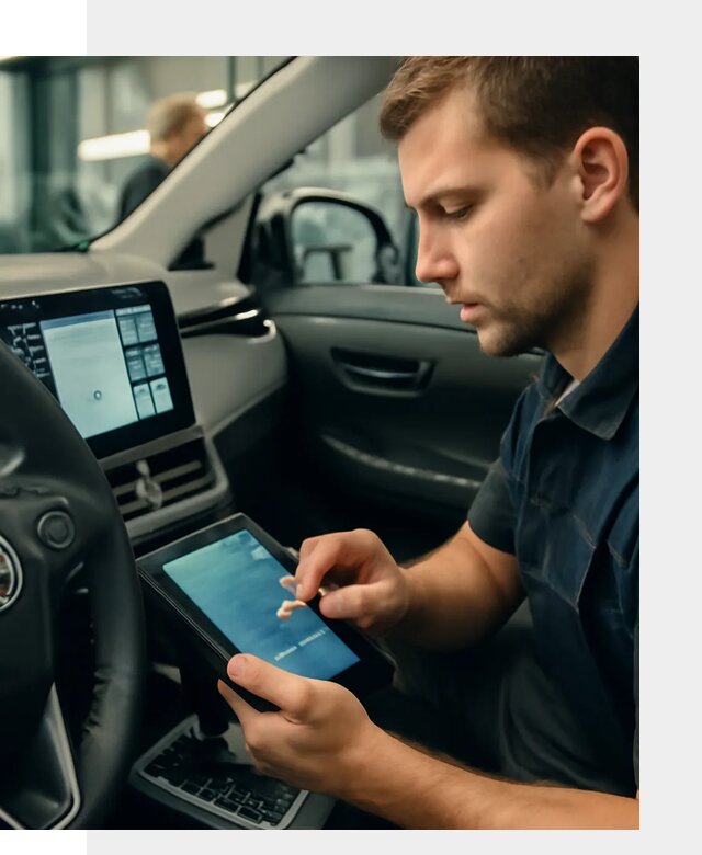 Установка приложений Toyota на мультимедиа в Дмитрах